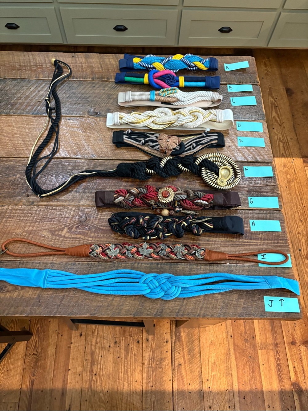 Women’s Braided Elastic Waist Belt - Multicolor Options